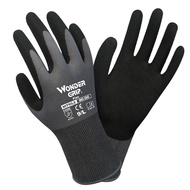 Wonder Grip Gloves EN388 Flexible Work Oil-Proof Nitrile Nylon Gloves S/M/L/XL