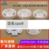 現貨CREE XHP50 XML T6燈珠專用透鏡led透鏡聚光透鏡小透鏡迷你透鏡