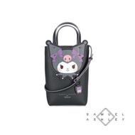 🆕 #Sanrio代購 TW🇹🇼 📦訂購 台灣限定 Samuel Ashley x 三麗鷗 Sanrio Kuromi 可羅米 真皮斜背包  《下單前請先觀看購買購物須知》