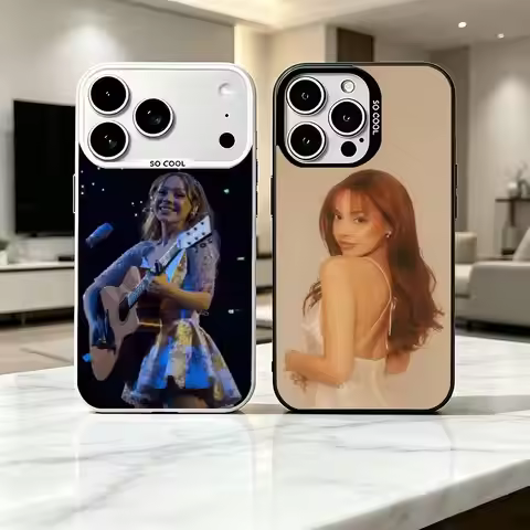 Case Ayliva E-Elif Akar Phone Case For iPhone18 17,16,15,14,13,12,11 Plus,Pro Max,XS,Colored Silver 