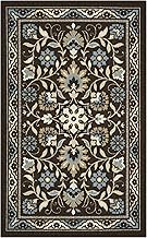 Maples Rugs Florence 2'6 x 3'10 Hallway Entry Kitchen Rugs Non Skid Washable Accent Area Mat [Made i