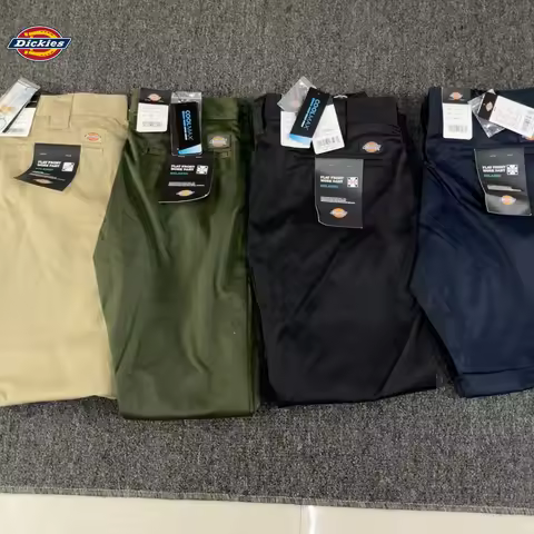 Genuine Dickies Brand‑New Work Pants, Classic Wear‑Resistant Casual Cargo Trousers for Daily Street 