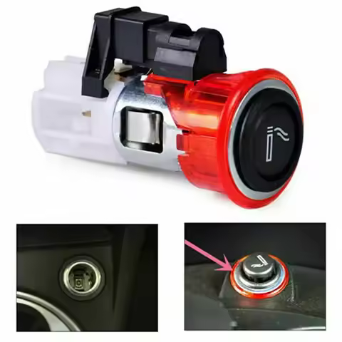1J0919341A Car Cigarette Lighter Assembly For Golf / Jetta 87-13 Tiguan 09-2014 Beetle 99-10 Polo 19