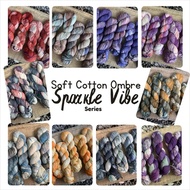 KATUN Soft Cotton Sparkle Color Yarn Soft Cotton handdyed Yarn / Cotton Knitting Yarn Soft Cotton Ya