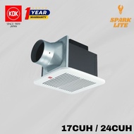 KDK 17CUH 24CUH Ceiling Mount Ventilation Fan / Ceiling Exhaust Fan