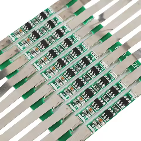 10pcs 3A BMS PCM Battery Protection Board For 3.7V 18650 Li-ion Lithium Battery W/ Solder Be JB Over