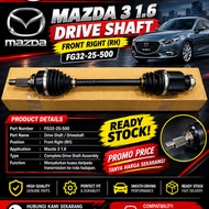 MAZDA 3 1.6 GENUINE FRT RH DRIVE SHAFT FG32 25 500