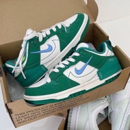 -EJ- NIKE DUNK LOW DISRUPT 2 White Green Stitching Outer Cloth Suede DH4402-001