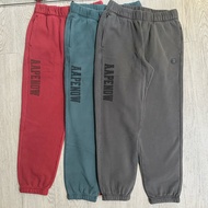 ~~ MB627 AAPE NOW Wash Color Little Ape Monkey Cotton Trousers