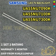 SAMSUNG UA55NU7090K UA55NU7100K UA55NU7300K TV LED BACKLIGHT BARU / READY STOCK UA55NU7090 UA55NU710