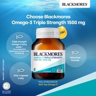 Blackmores Omega-3 Triple Strength Fish Oil (1500mg