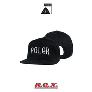POLER FURRY FONT SNAPBACK HAT หมวก หมวกแก๊ป หมวกแฟชั่น หมวกกันแดด