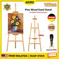 AKIRO 150CM Imported German Pine Wood Display Stand Art Painting Sketching Design Drawing Wooden Eas