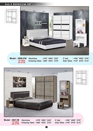 6x8  5 PCS Bedroom Set