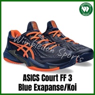 ASICS COURT shoes FF 3 Blue Expansion /Asics Court FF3 Tennis shoes Men best seller