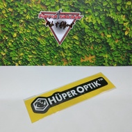 Sticker Huper Optik Premium stiker kaca film embos