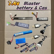 Battery Charger 7.4v Sm2p Xh4p Tamiya XT30 Tplug Lipo li-ion For Blaster