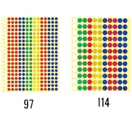 Joy Label Color Sticker Dot 8mm 13mm Not Tom Jerry 97 114