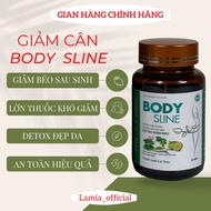 Giảm cân cấp tốc BODY SLINE viên uống đốt mỡ nhanh an toàn hiệu quả chính hãng detox đẹp da hộp 30 v