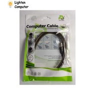 Probex USB 2.0 Printer to Computer Cable - A-Male to B-Male - 5 Feet (1.5 Meters)