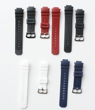 Rubber Watch Strap Replacement Watchbands Suitable for Casio Gshock AW-591 AW-590 AWG-M100 AWG-M101 