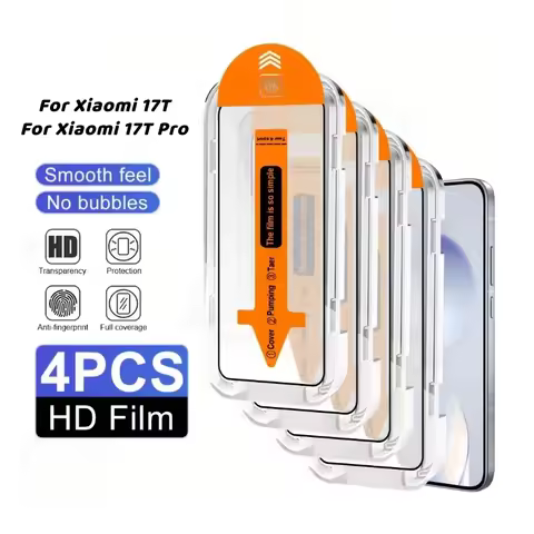 For Xiaomi 17T Pro Dust Free Easy Installation Screen Protector Xiaomi 17T Pro Cover Tempered Glass 