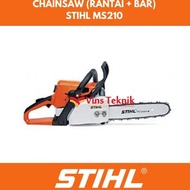 NEW STIHL MS210 Chainsaw Mesin Potong Kayu Bensin MS 210