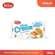 Biskuit Roma Kelapa Cream Susu Vanila 189g