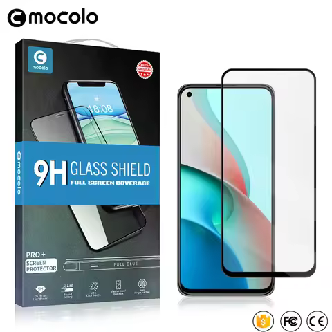 Mocolo Oleophobic 2.5D 9H Full Screen Tempered Glass Film On For Xiaomi Mi 11i 11 Lite 5G NE NFC Mi1