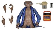 NECA 7寸可動人偶經典電影系列 E.T40周年紀念版 心靈感應E.T