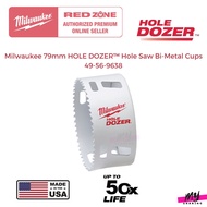 Milwaukee 79mm HOLE DOZER™ Hole Saw Bi-Metal Cups 49-56-9638