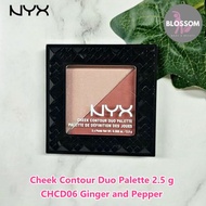 NYX - Cheek Contour Duo Palette 2.5 g นิกซ์ คอนทัวร์ และบรอนเซอร์