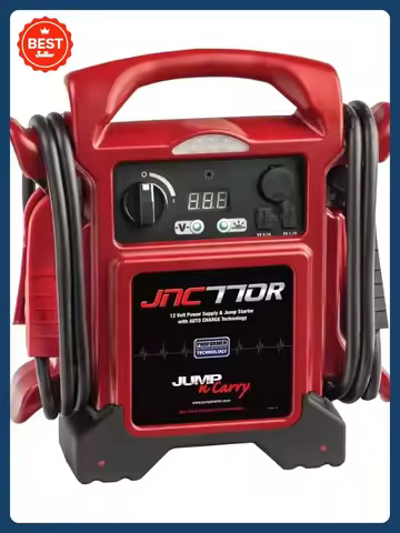 Jump-N-Carry 1700 Peak Amp JNC770R Premium - Red 12 Volt Jump Starter