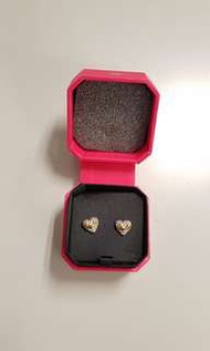 全新正貨Juicy Couture 心型耳環