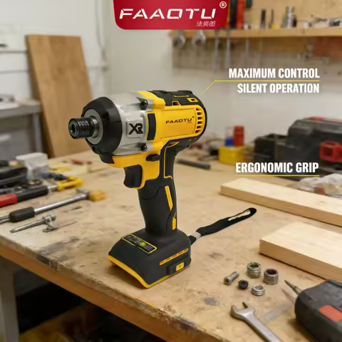 FAAOTU 887 Brushless Impact Driver, Same Quality & Look As DW,Handheld Cordless Screw Driver Suitabl