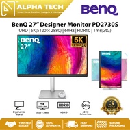 BenQ 27’’ Designer Monitor PD2730S - UHD | 5K(5120 × 2880) | 60Hz | HDR10 | 1ms(GtG) | Ergonomic Sta