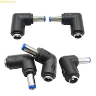 Doublebuy DC Power Adapter Male To Female 90 Degree DC 55X 25 Male To 55CX21 Femal