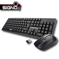 SIGNO Wireless Keyboard+Mouse รุ่น KW-710+WM-101