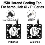 High Quality Cooling Fan For Bambu Lab X1/P1 Series 2510 High Speed Cooler Fans Fit Bamboo bambu lab