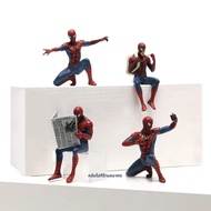 Hasbro Marvel Spider Man Superhero Spiderman 7-9 ซม.Action Figure Spider-Man อะนิเมะคอลเลกชัน Mini ข