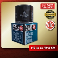 VIC C-526 Engine Oil Filter for Isuzu Elf NPR NHR NKR NQR Forward 4HF1 4HG1 4HJ1 4HK1 Diesel
