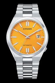 預訂😎CITIZEN WATCH 西鐵城 星辰錶✨ BRAND NEW 全新手錶🎉 JAPAN 日本品牌🌟	自動機械機芯🌟 橙色面  NJ0150-81Z 男裝, 40mm