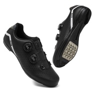 Cycling shoes non cleats men road cycling shoes non locking women's MTB cycling shoes Size 36-47 QKX