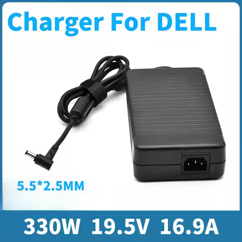 330W Laptop Charger for Dell 19.5V 16.9A 5.5*2.5mm ADP-330AB D Alienware M18X R1 R2 R3 17 R1 R4 R5 X