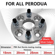 Wheel Spacers Perodua Kancil Viva Myvi Alza Axia Bezza Kenari Kelisa Kembara Hub Centric Wheel Space