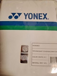 YONEX 75週年羽毛球拍套 AC543AEX 白色