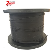 Fiber Cable 1 km Drop Cable 1000/500 meters FOC Pure Black Single Core Fiber Cable