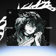 【flowerlove  shop】 Aimstar Thorn Mousepad Gaming Mousepad 3.5mm Mid Smooth E-Sports Mouse Pad Fps No