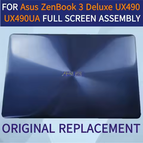 Original Replacement For Asus ZenBook 3 Deluxe UX490 UX490U UX3490U UX490UA LCD Glass Display panel 