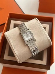 👏🏻門市現貨～🐎愛馬仕Hermes Watch -𝙃𝙀𝙍𝙈𝙀𝙎  钢带H手表 25mm 钻刻💎